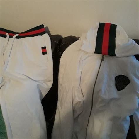 white gucci sweatsuit|women's gucci sweatsuit.